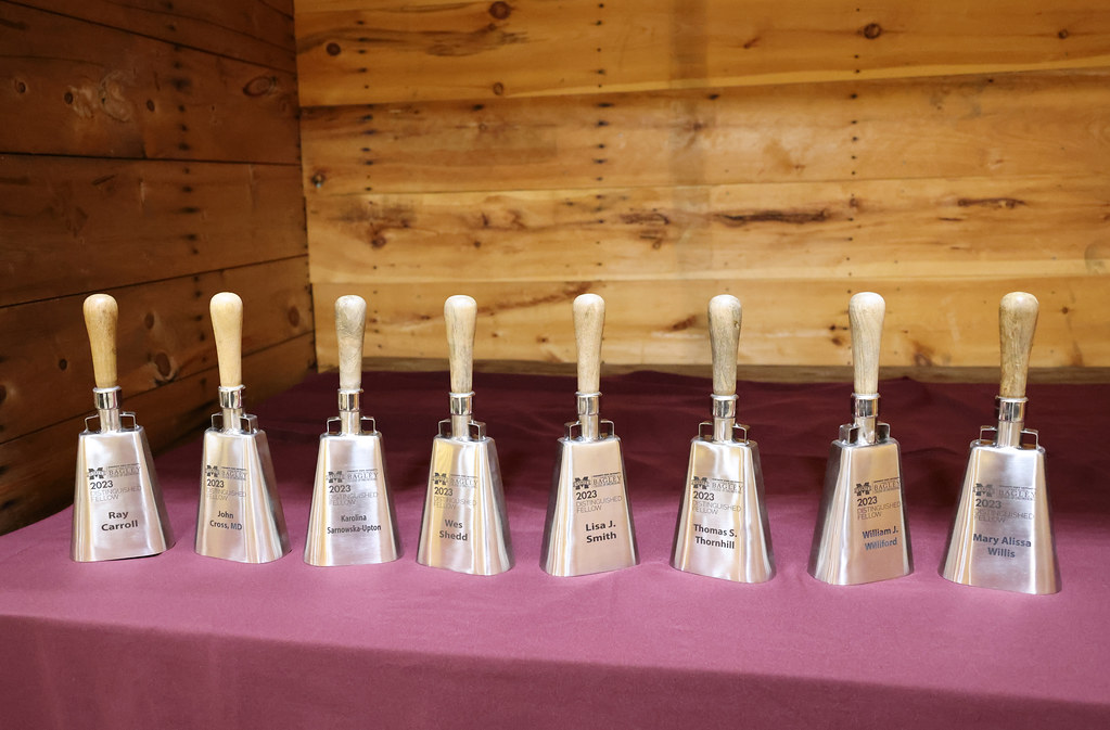 DistinguishedBanquet23_DFCowbells Bagley College of Engineering