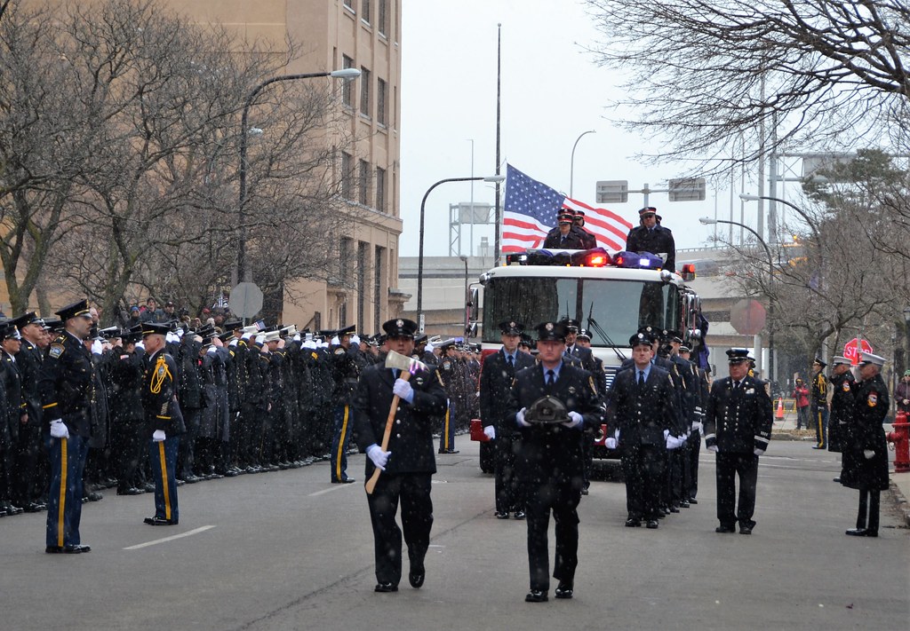 LODD Funeral Buffalo, NY Firefighter Jason Arno Flickr