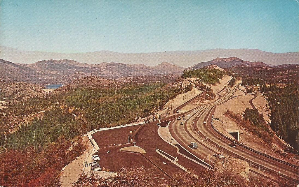 Emigrant Gap, CA vintage postcard of the rest area (form… Flickr