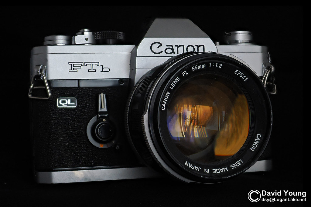 CanonFTb w/55mm f/1.2 SuperSpeed lens. The FTb body was … Flickr