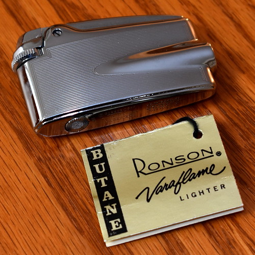Vintage Ronson Varaflame Premier Butane Lighter, Made In U… Flickr