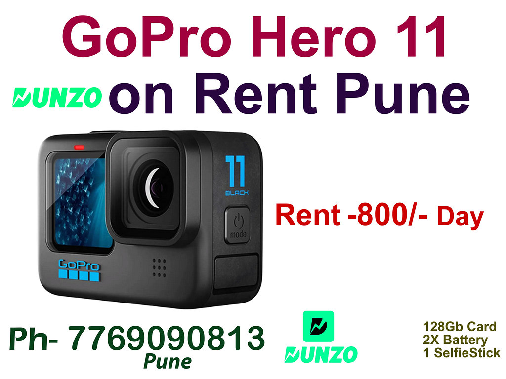 GoPro HERO 11 on Rent Pune Go Pro Camera Rent in Pune Ph 7769090813GoPro HERO 11 on Rent