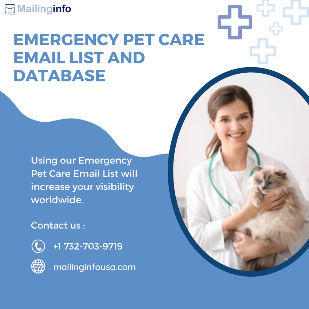 Emergency Pet Care Email List and Database MailingInfoUS… Flickr