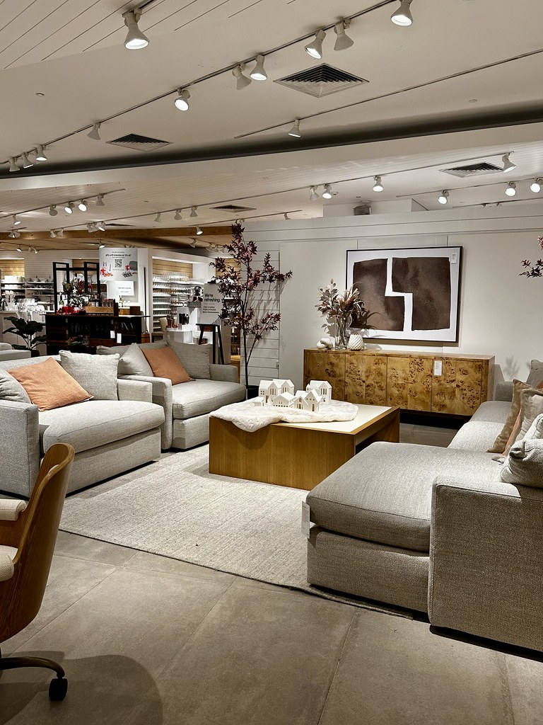 Crate & Barrel Living Room Angelica Jose Flickr