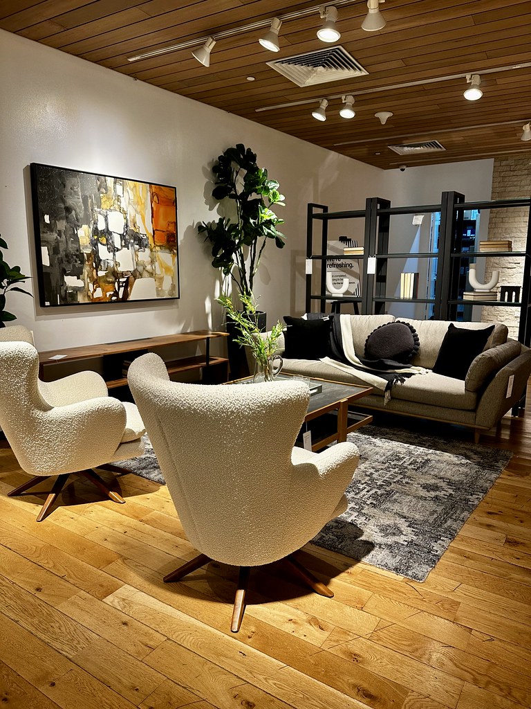 Crate & Barrel Living Room Angelica Jose Flickr