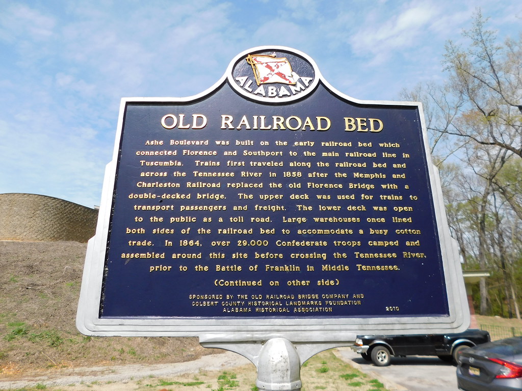 Old Railroad Bed Historic Marker Sheffield, Alabama Jimmy Emerson, DVM Flickr