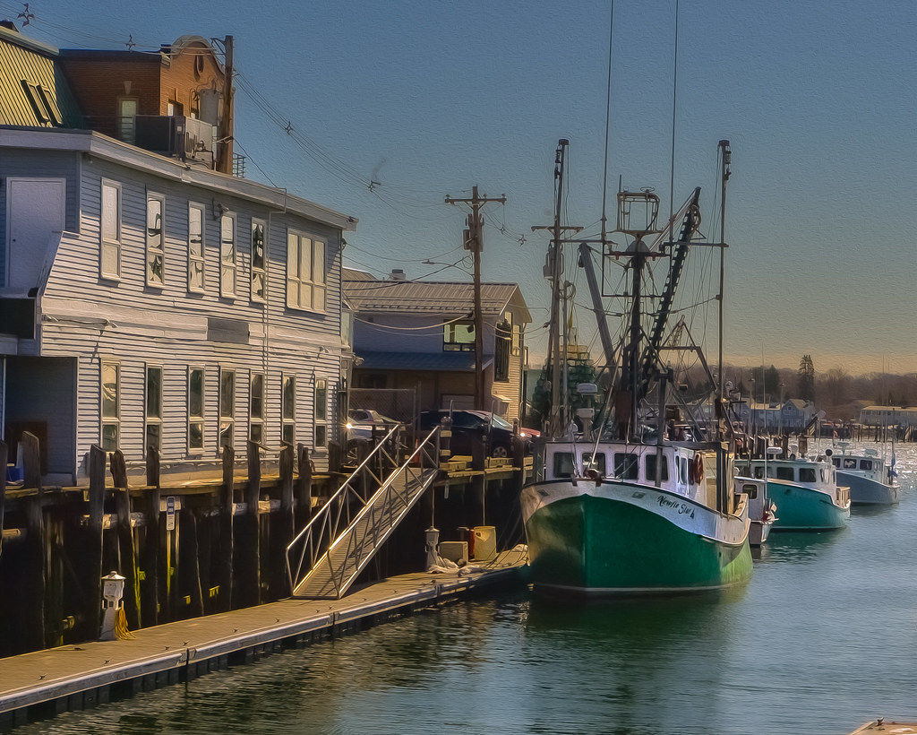 Waterfront Portland, Maine John McLaughlin Flickr