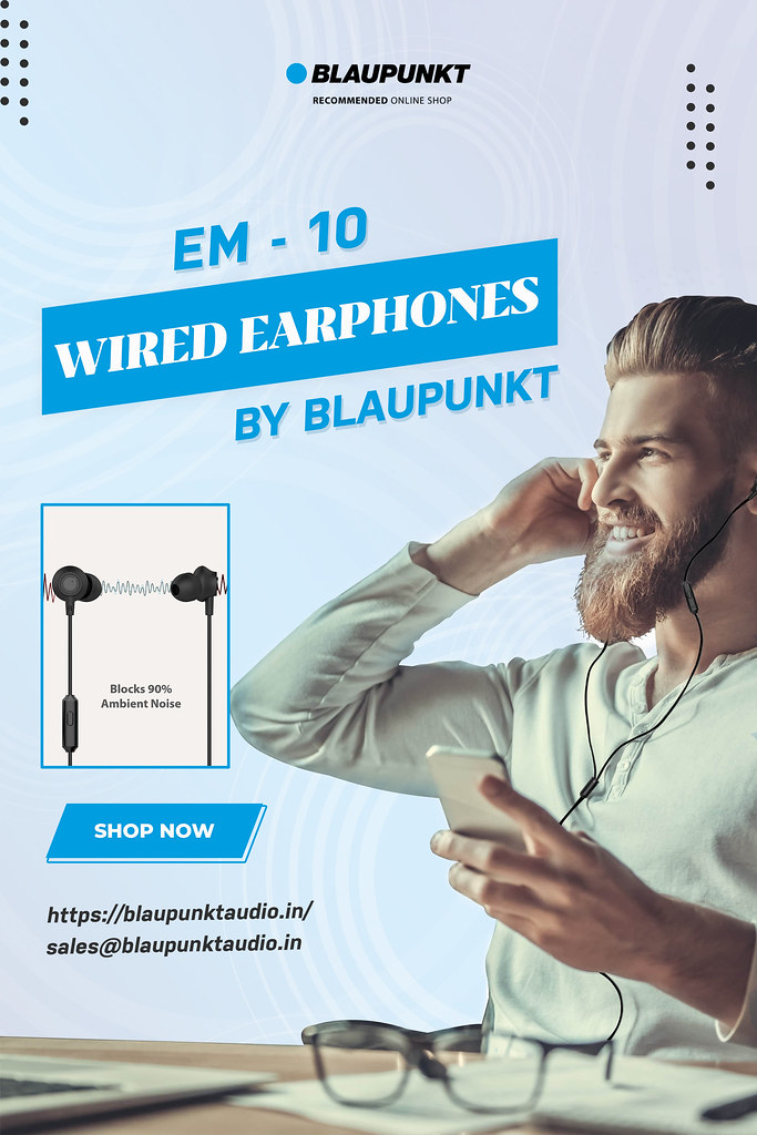 EM10 The Best Ear Wired Earphones in India Get ready to ex… Flickr