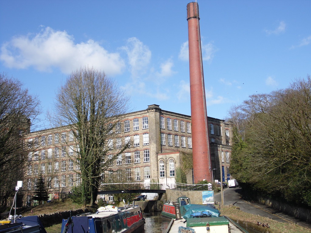 Bollington Clarence Mill was built in 1834 just three year… Flickr