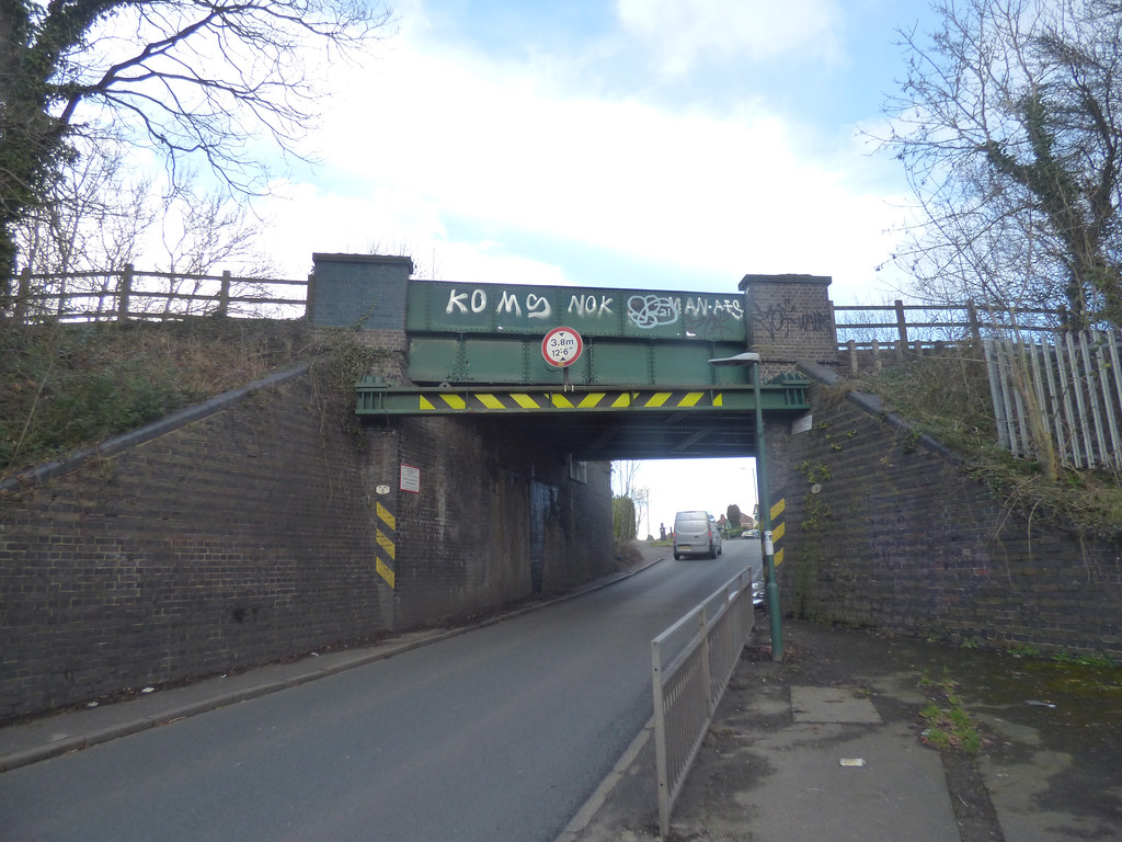 Railway bridge on Colebrook Road in Shirley a photo on Flickriver