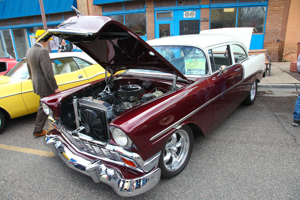 1956 Chevrolet 210 Clarkdale Car Show 2023 in Clarkdale, A