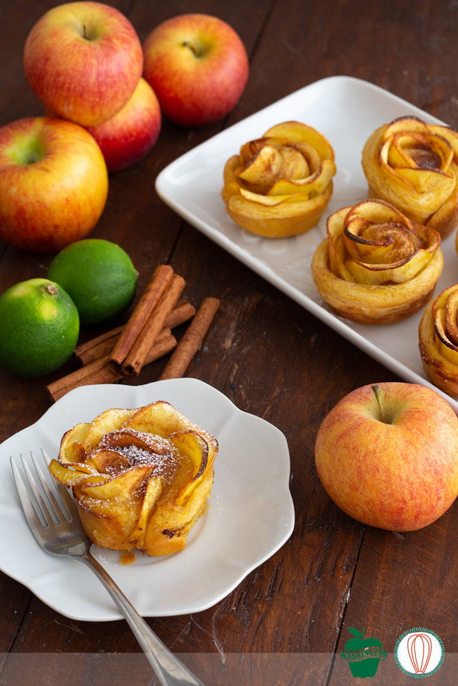 Baked Apple Roses The Foodies' Kitchen