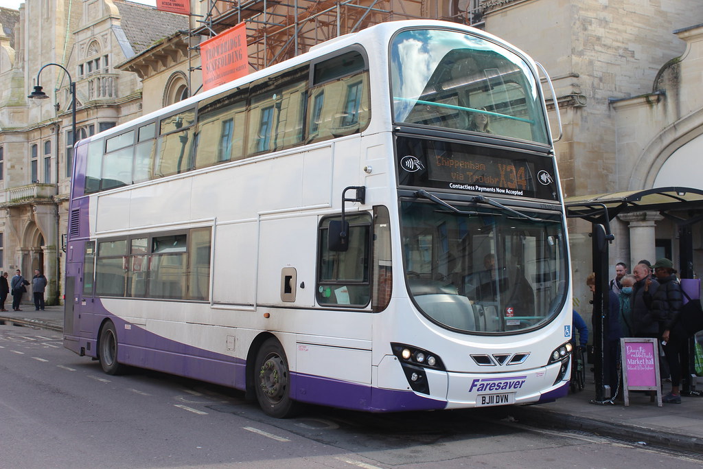 Faresaver Bus Route X34 Seen in Trowbridge, Wiltshire. Flickr