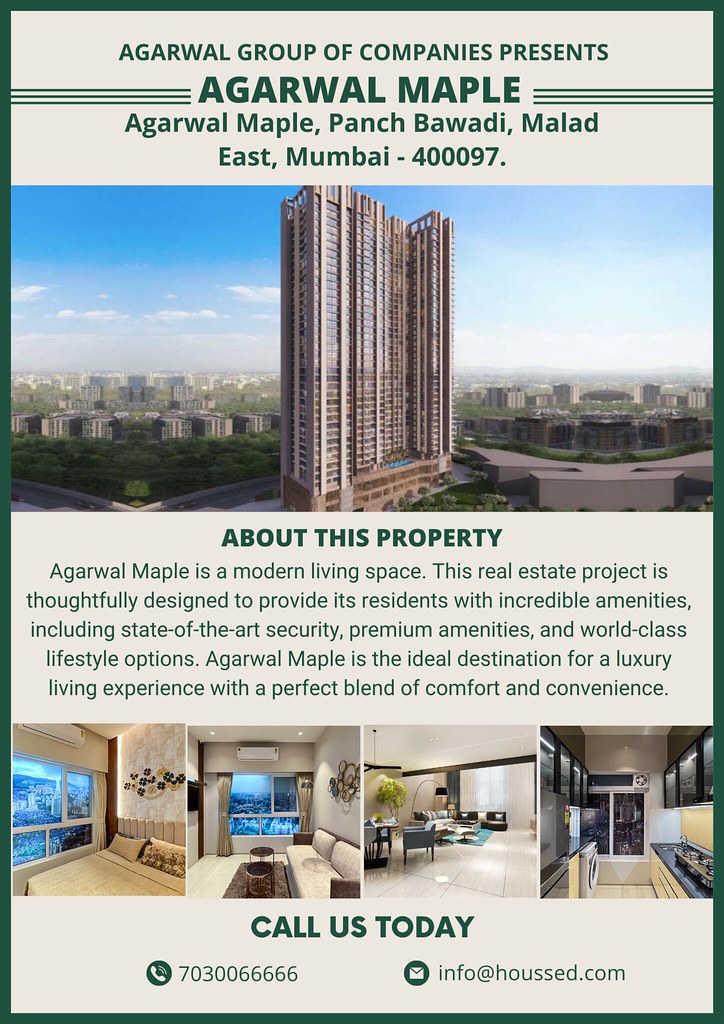 1 BHK Affordable Flats in Malad East Agarwal Maple, a real… Flickr