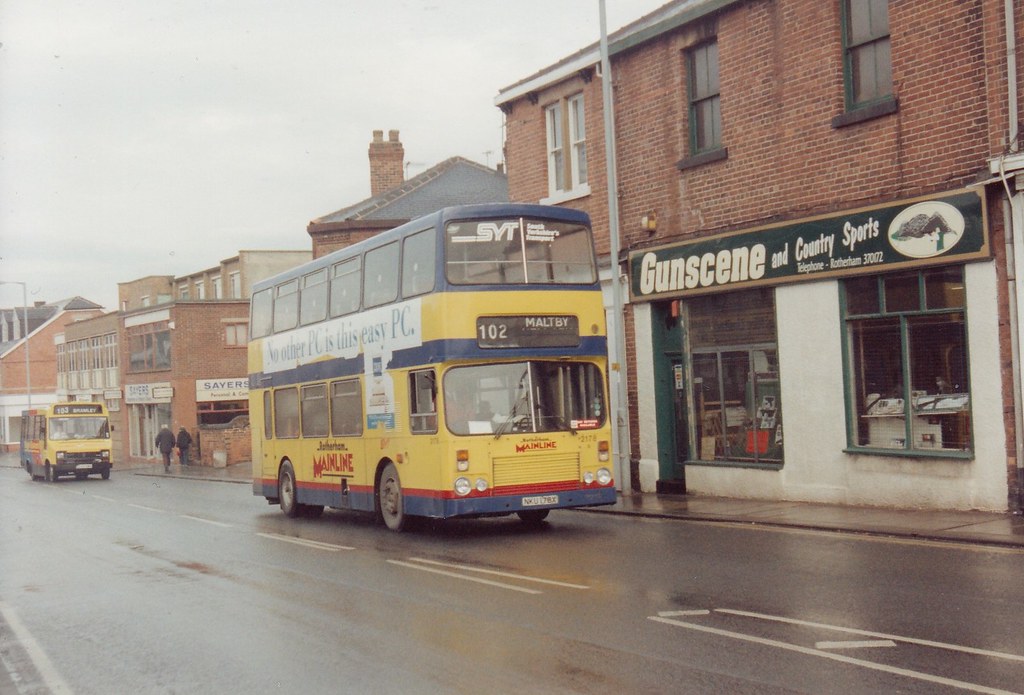 ROTHERHAM, 6th. FEBRUARY, 1993 MAINLINE Seen on Wellgate, … Flickr