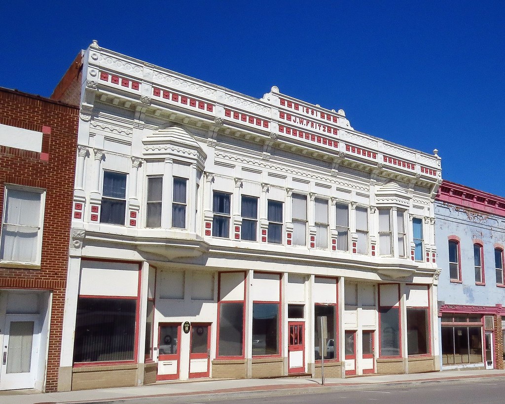 Louisiana J.W. Fritz Building Louisiana, Missouri; built … Flickr