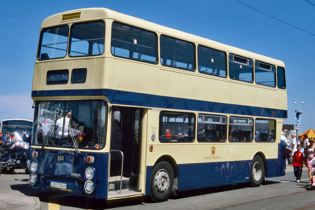 Barrow Corporation Transport, bus 104, New South Promenade… Flickr