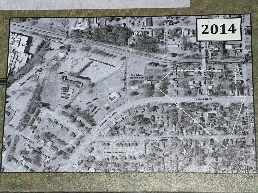 2014 Map of Dixonville Cemetery and The Lincoln School in … Flickr