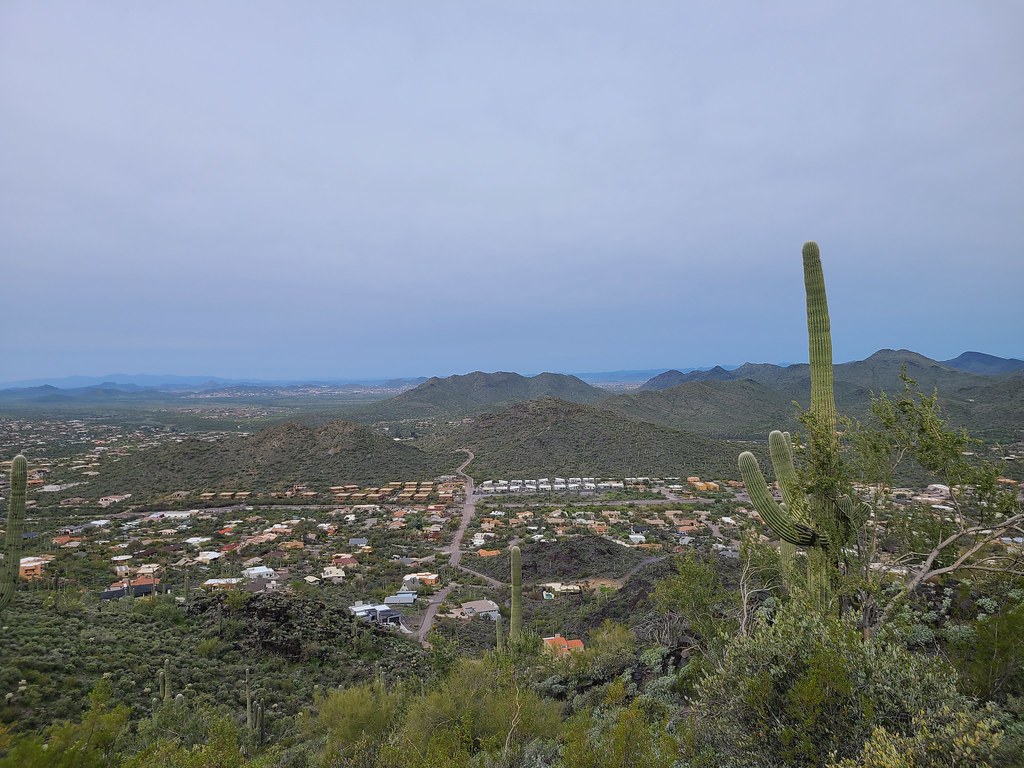 Cave Creek, Arizona. Black Mountain Trail and summit. Flickr