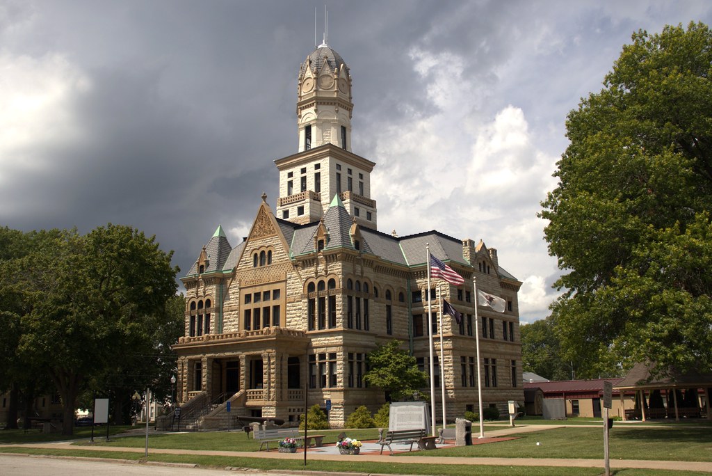 Jersey County Courthouse (Jerseyville, Illinois) The first… Flickr