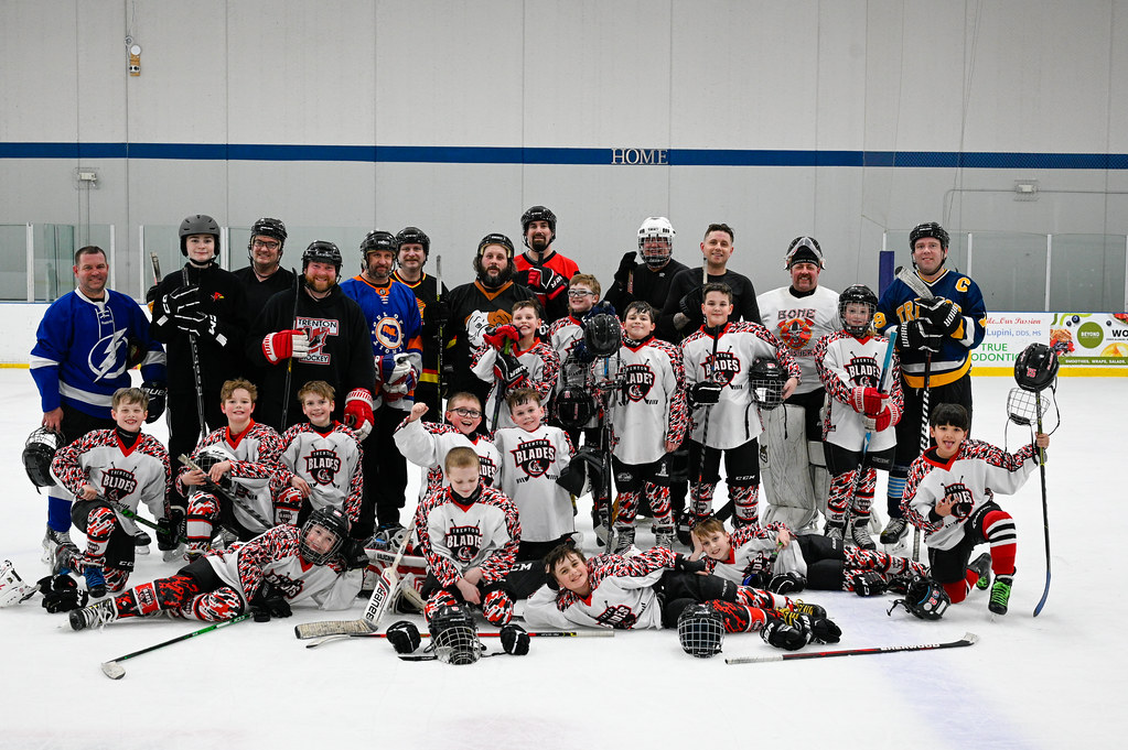 Trenton Blades Squirt Team Red 2023 Dads Vs. Sons Game Flickr