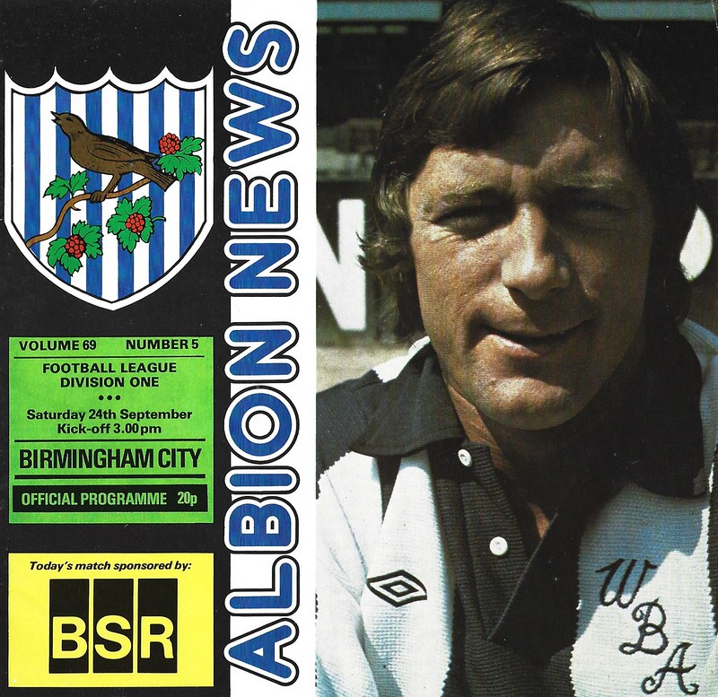 West Bromwich Albion vs Birmingham City 1977 Flickr