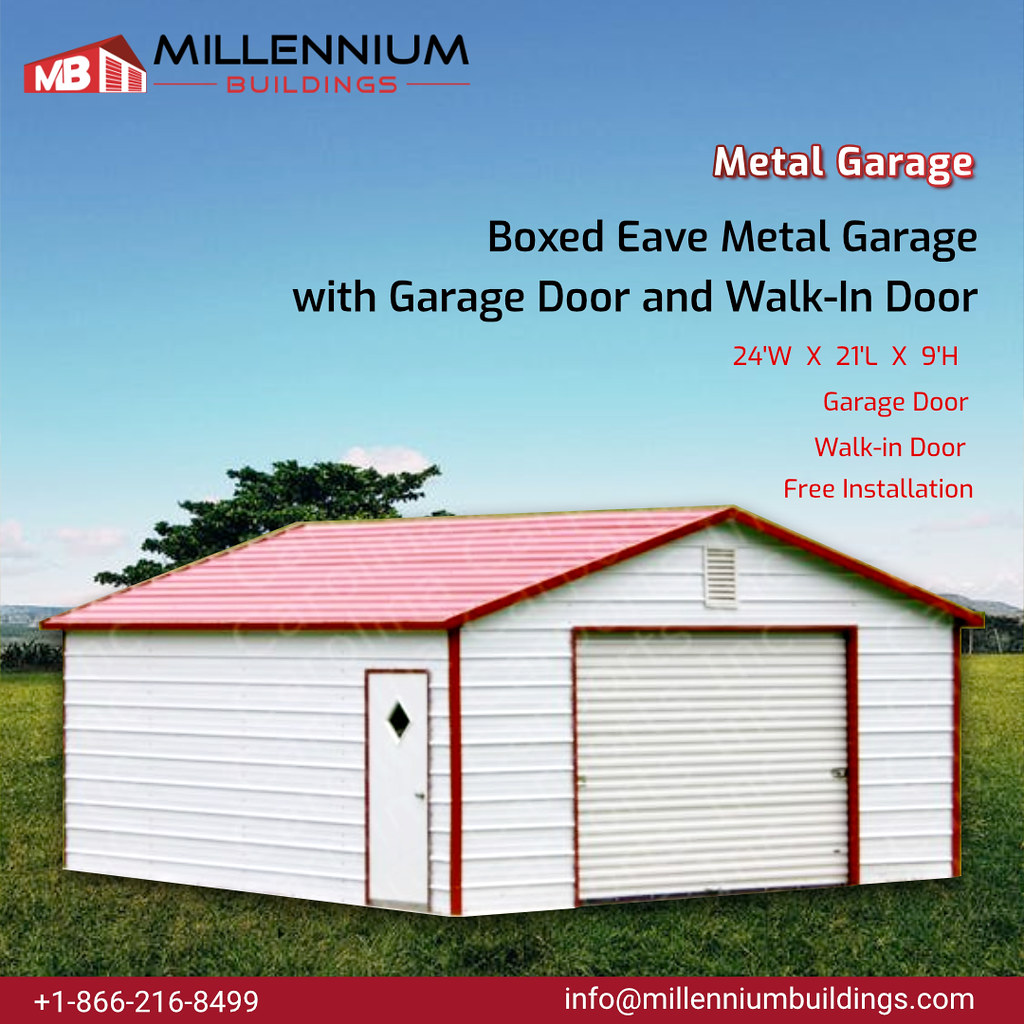 High Quality Metal Garages Millennium Buildings Millenni… Flickr