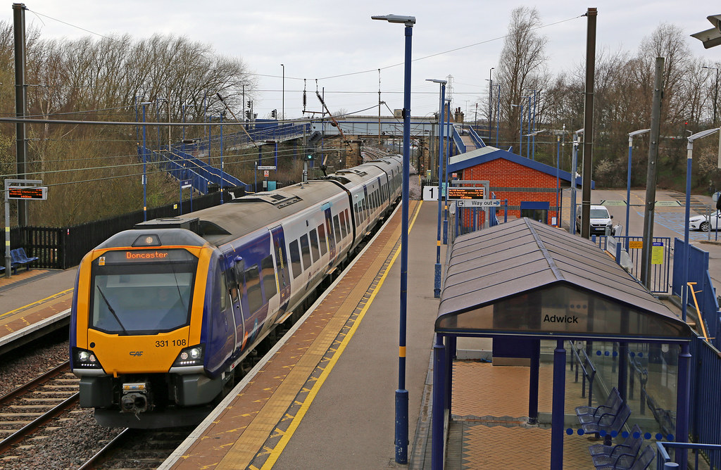 Northern Class 331/1 331108 Adwick. On an overcast after… Flickr
