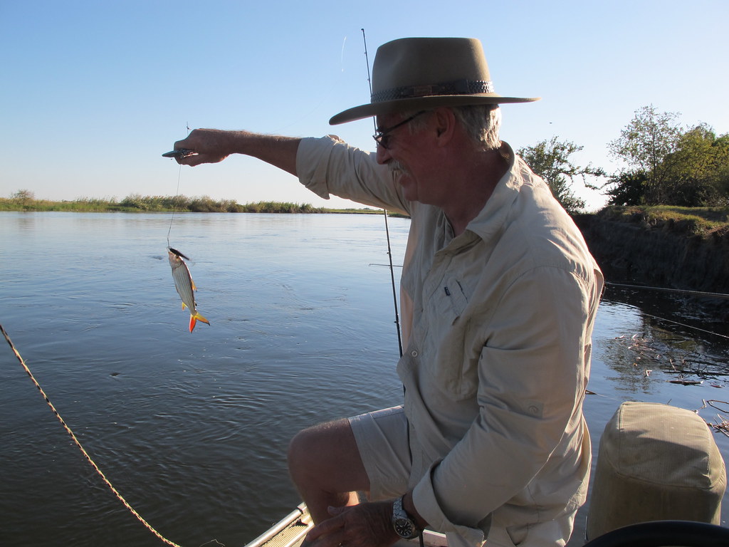 Fishing at the river confluence of Chobe & Zambezi Rivers … Flickr