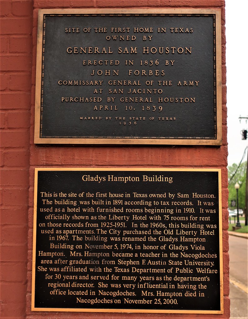 Gladys Hampton Building & General Sam Houston Historic Mar… Flickr