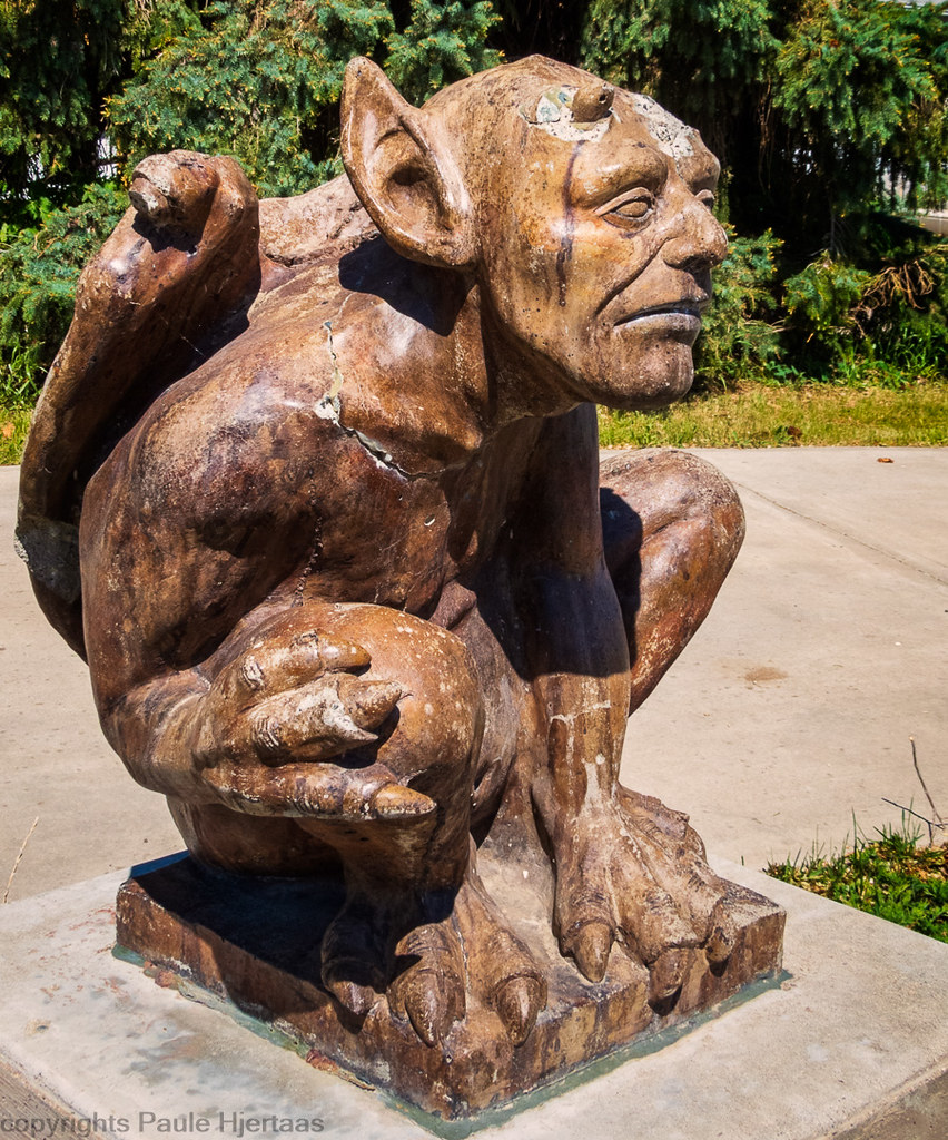 6103 Mythical Statue Dorothy Street, Regina, Saskatchewan,… Flickr