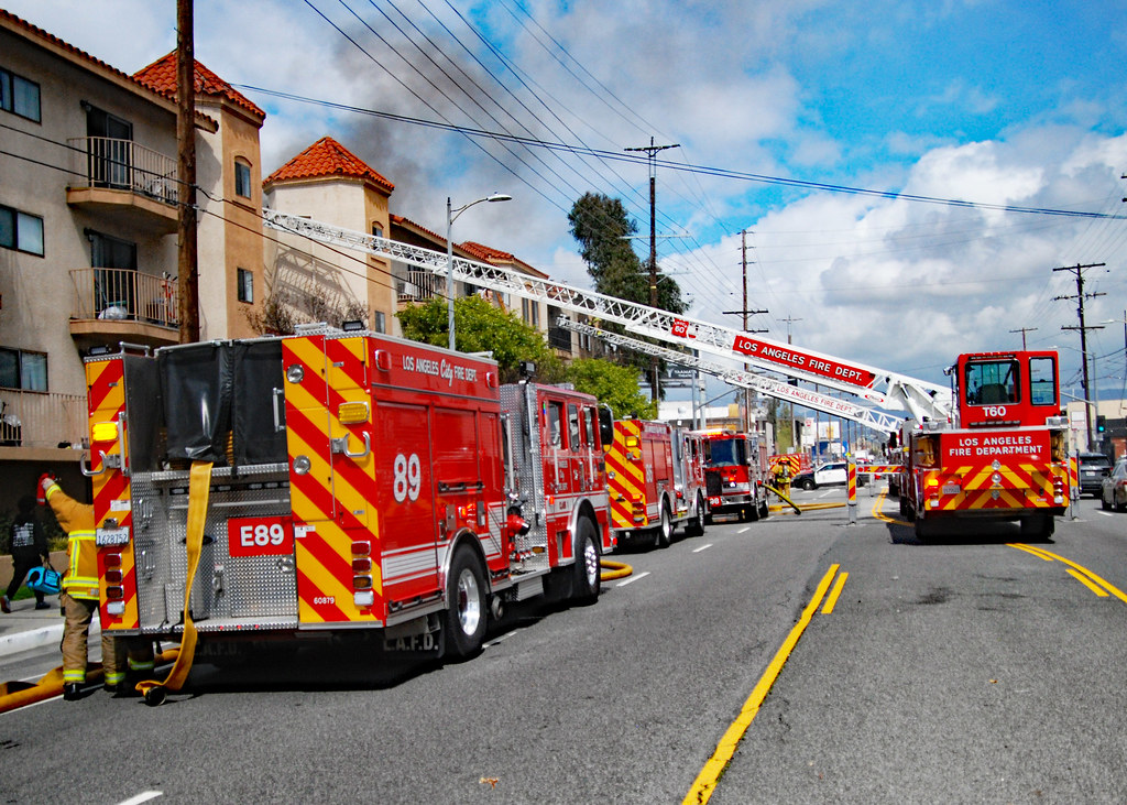 LAFD Rescues Two From Sun Valley Apartment Fire SUN VALLEY… Flickr