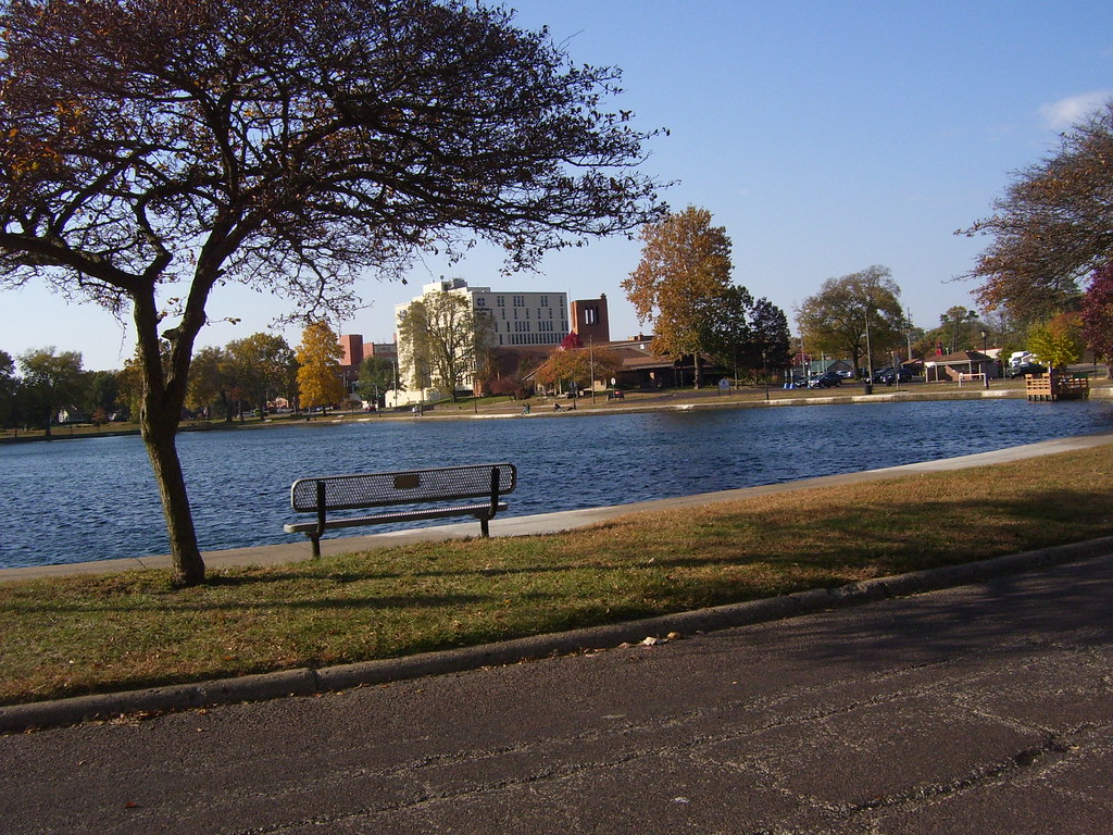 Pekin IL Mineral Springs Park Lagoon Pekin Hospital acro… Flickr