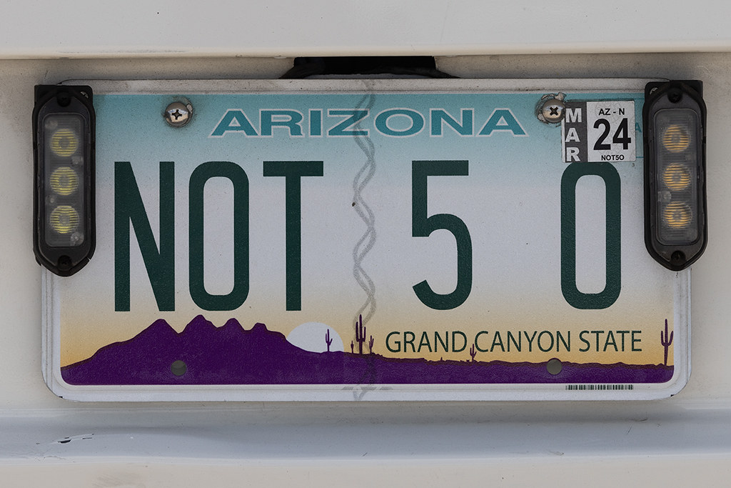 _07A4837 Cool license plate Tucson, AZ. 32423. Photo by… Flickr