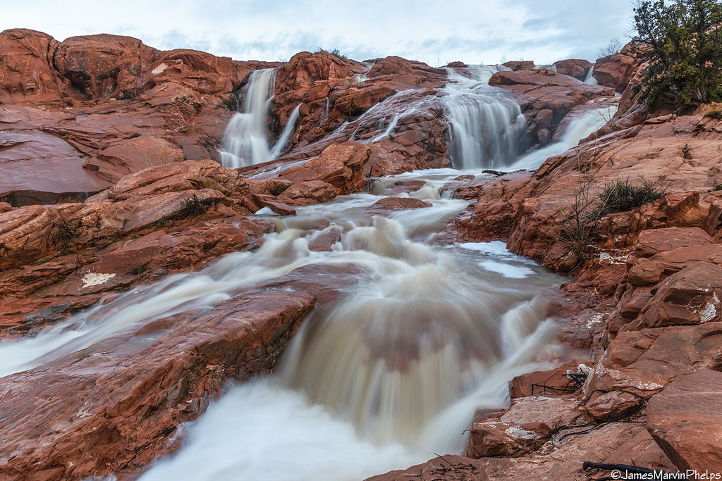 Gunlock Falls Gunlock Falls Gunlock State Park Utah March … James