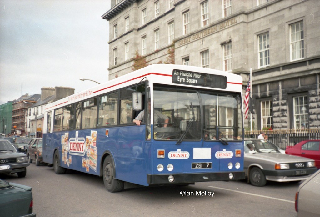 KC7 Galway's KC7 'Denny' on Eyre Square, Galway. Dublin Bus