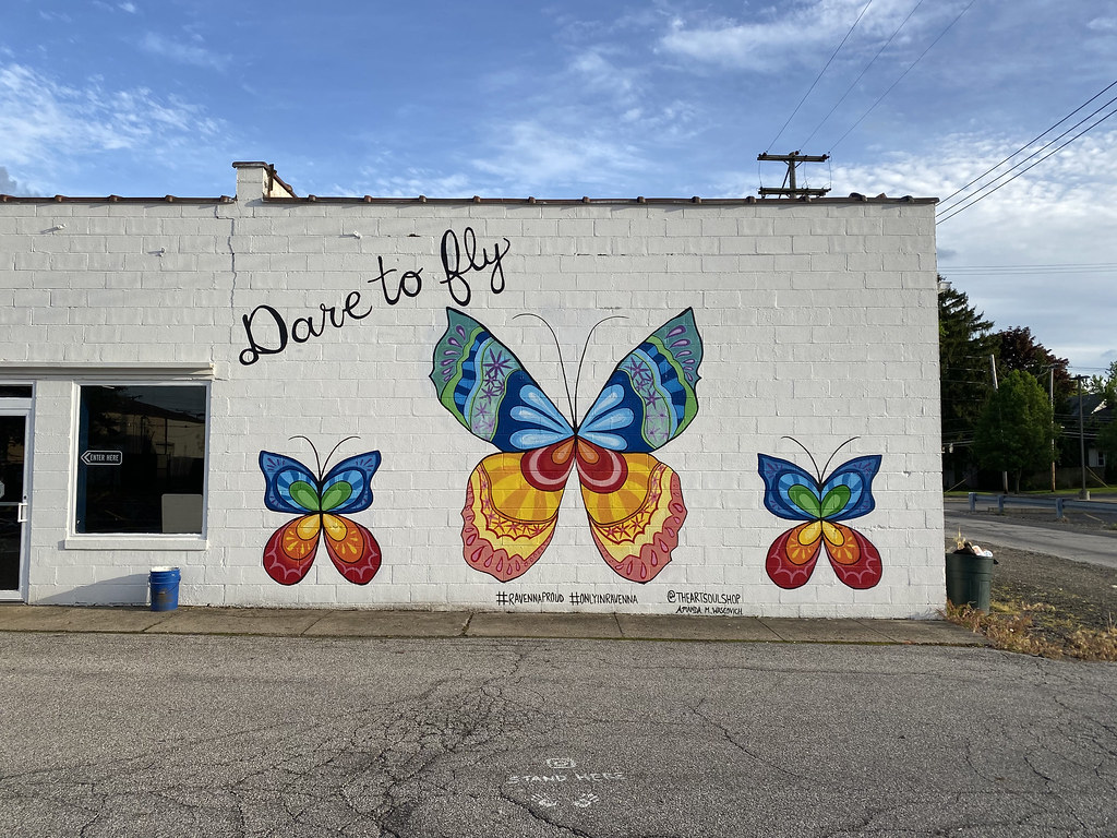 OH Ravenna Mural 6 Mural in Ravenna, Ohio. Ken Flickr