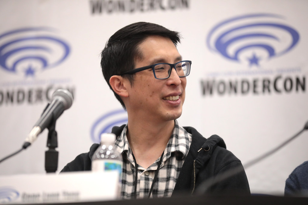 Gene Luen Yang Gene Luen Yang speaking at the 2023 WonderC… Flickr