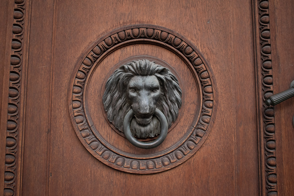 Door knocker Near the Hofburg stevesheriw Flickr