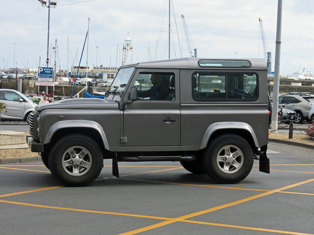 Land Rover Defender 90 Guernsey. Channel Islands. Merlyn Pauley Flickr