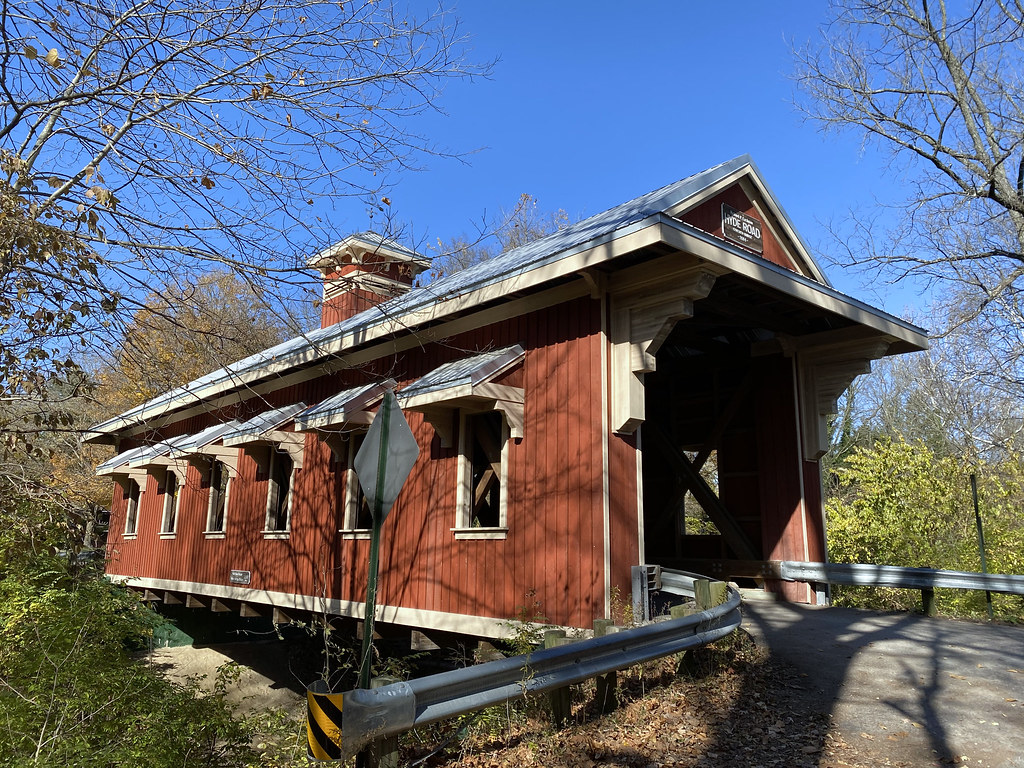 OH Yellow Springs Hyde Road Covered Bridge Hyde Road Cov… Flickr
