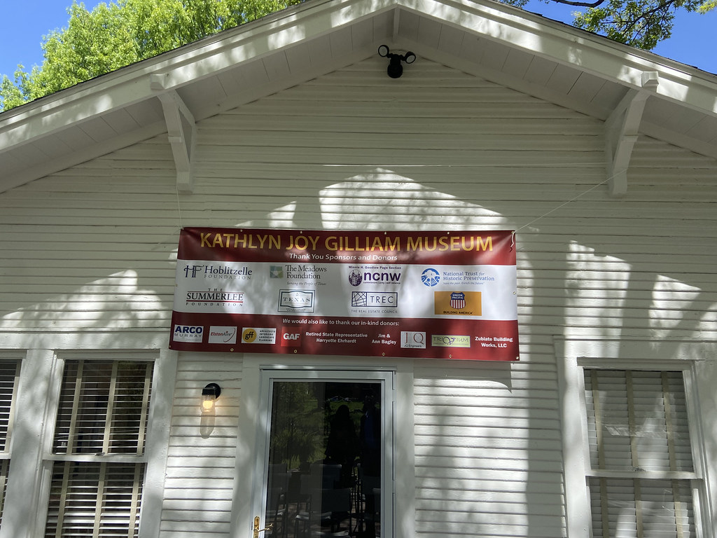 Kathlyn Joy Gilliam House Museum Grand Opening April 3, 20… Texas