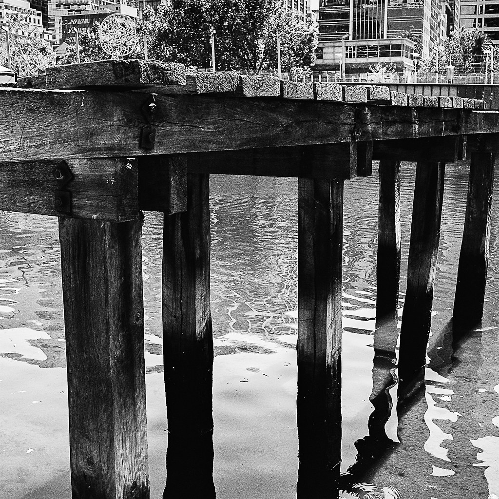 old pier, Ilford XP2, 032023 Ilford XP2 film Rollei autom… Flickr