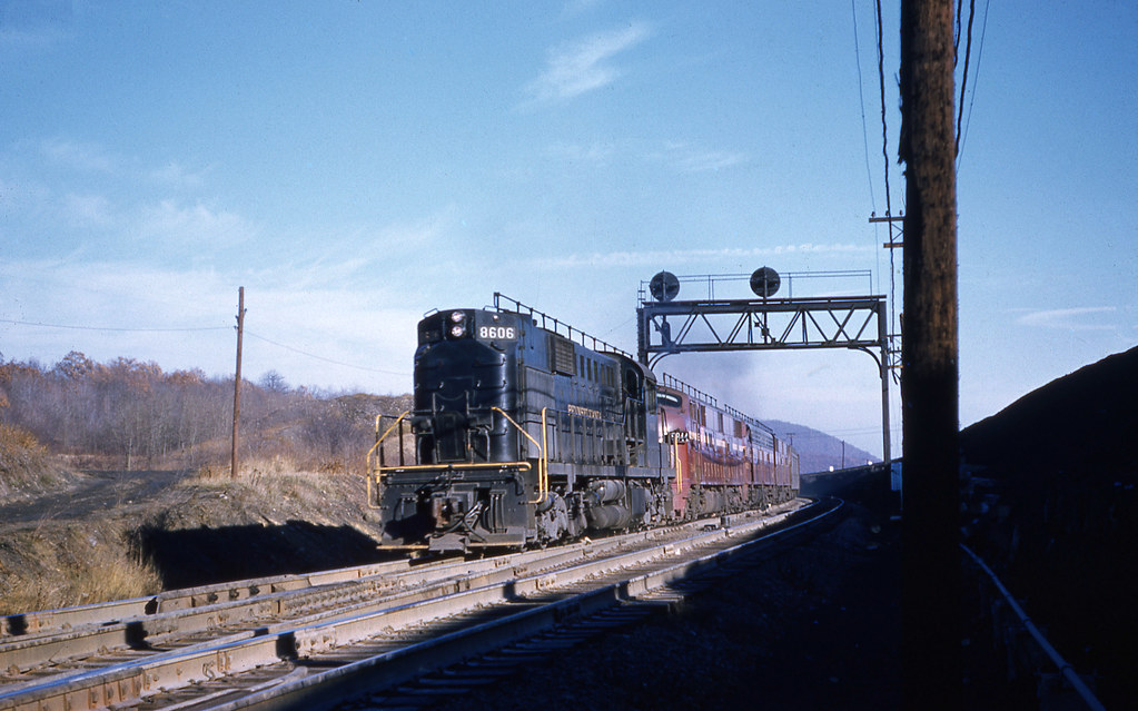 PRR 8606; Gallitzin, PA; November 1958 Alco RSD7 PRR 8606 … Flickr