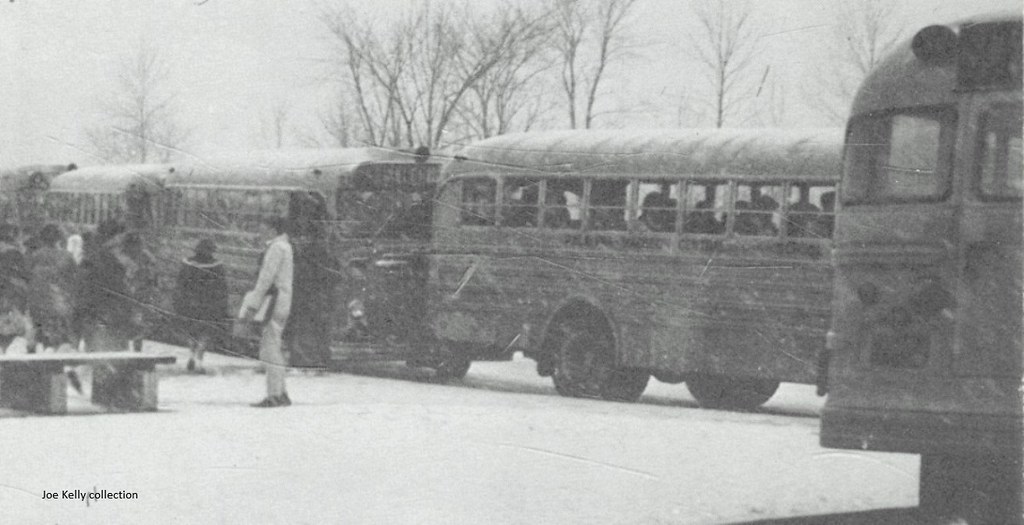 Palmyra, NY PalmyraMacedon Central School, 1961 buses Flickr