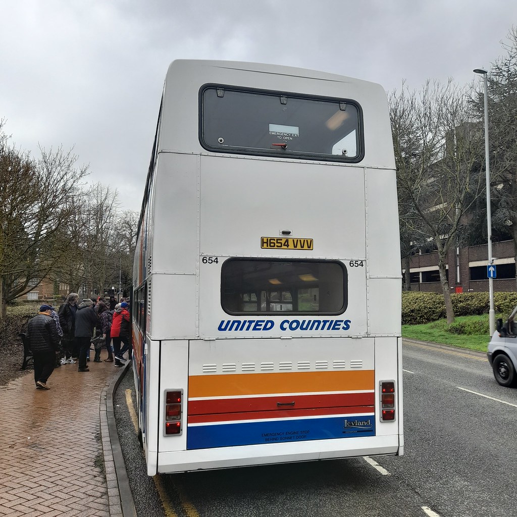 United Counties 654 H654VVV Wellingborough bus rally 2023 Flickr