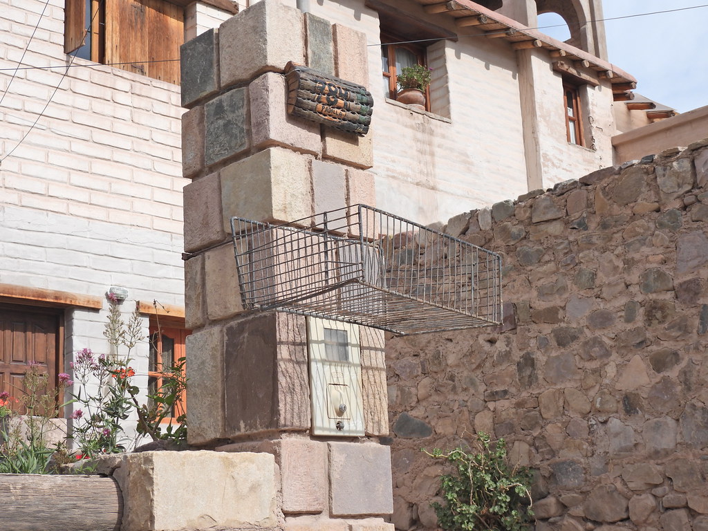 The Argentinian trash can Every house has a wire basket, e… Flickr