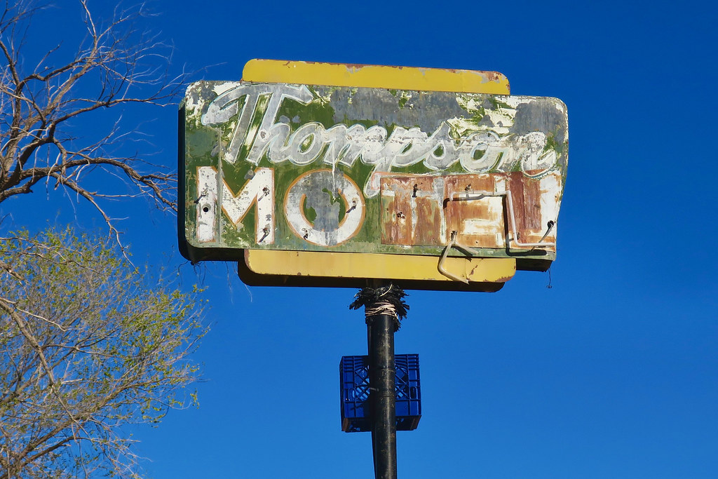 Thompson Motel, Thompson Springs, UT Sign for the Thompson… Flickr