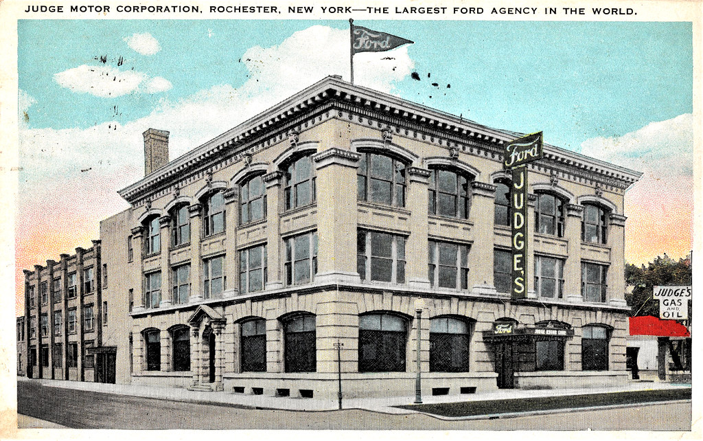 Judge Motor Corp., Ford, Rochester NY, 1924 Message on the… Flickr