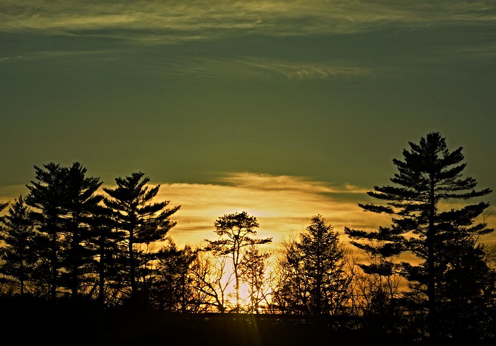 20230402ParkingLotSunset0001 Cornish, Maine. Sunset pho… Flickr